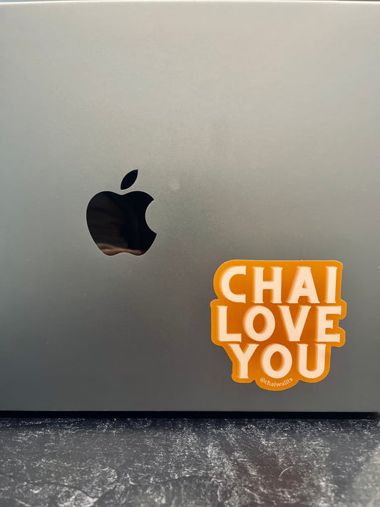 "chai love you" sticker